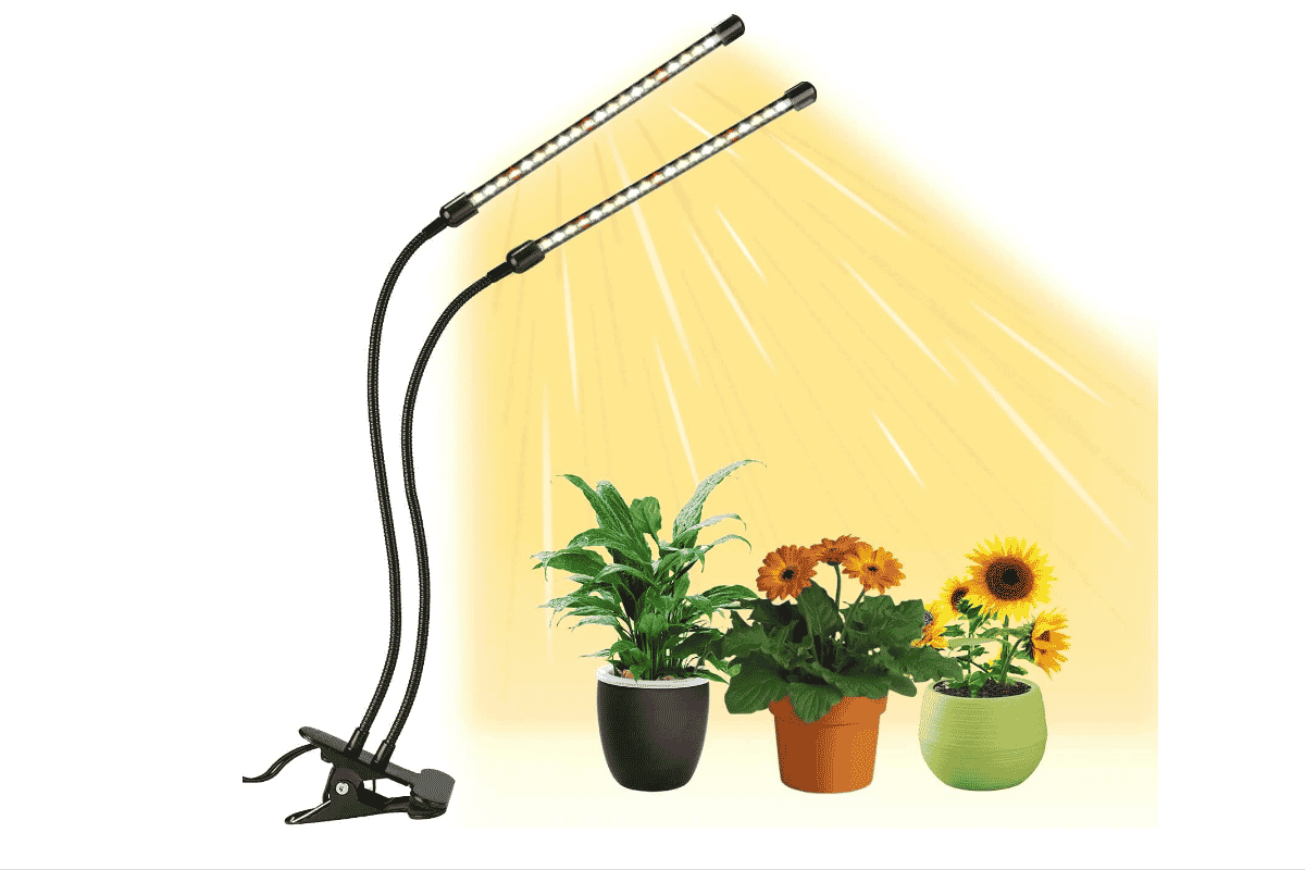 Full Spectrum 42cm lampes LED de culture lampe pour culture de plantes avec réflecteur/design à chaîne à marguerite pour semis étagères de culture Niello T5 Lampe pour plantes 