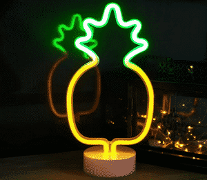 Test et avis sur la lampe ananas néon Xiyunte