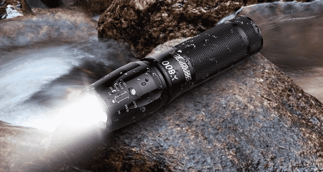 véritable 20000lm Shadowhawk X800 lampe de poche tactique CREE L2 LED Torche 