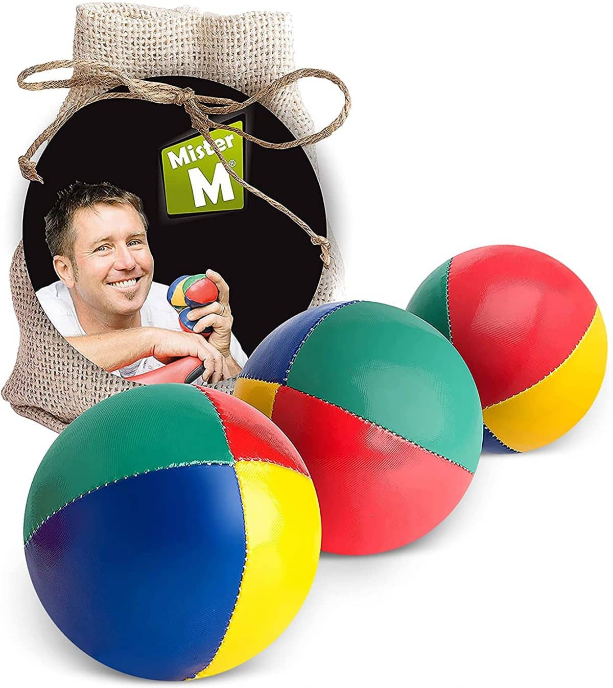 Balles De Jonglage Schylling - Set De 3 Balles Colorées Avec Instructions Pour Apprendre
