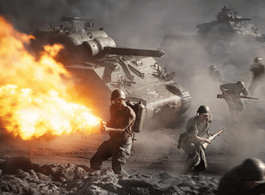 Le jeu de guerre PS4 Battlefield V Electronic Arts