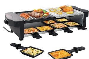 Quel est le meilleur appareil à raclette 8 personnes ?