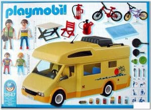 Le Monde d'Aventures Avec le Camping Car Playmobil 3647