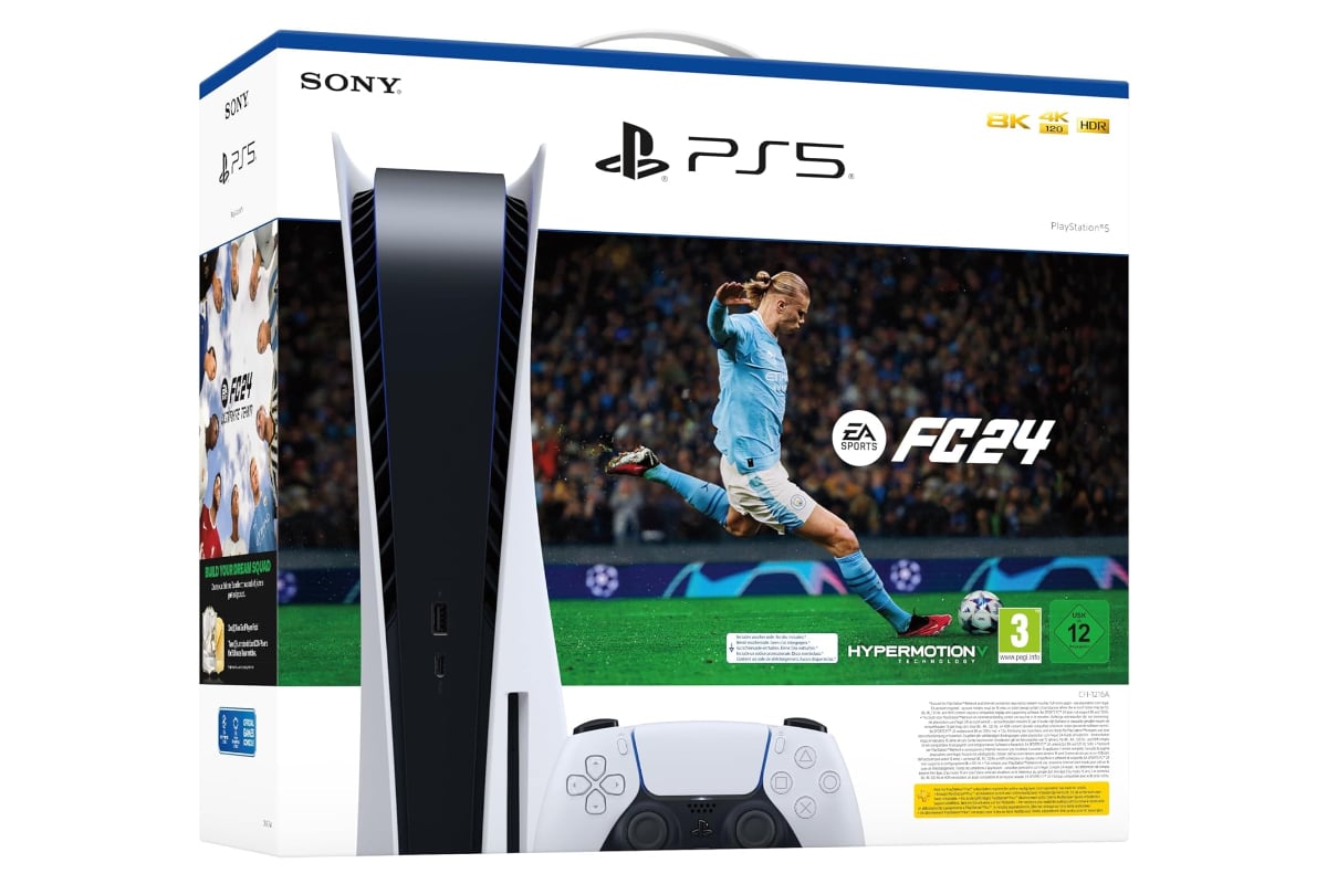 Le pack PS5 + EA Sports FC 24 est à - 19% sur Amazon en ce moment
