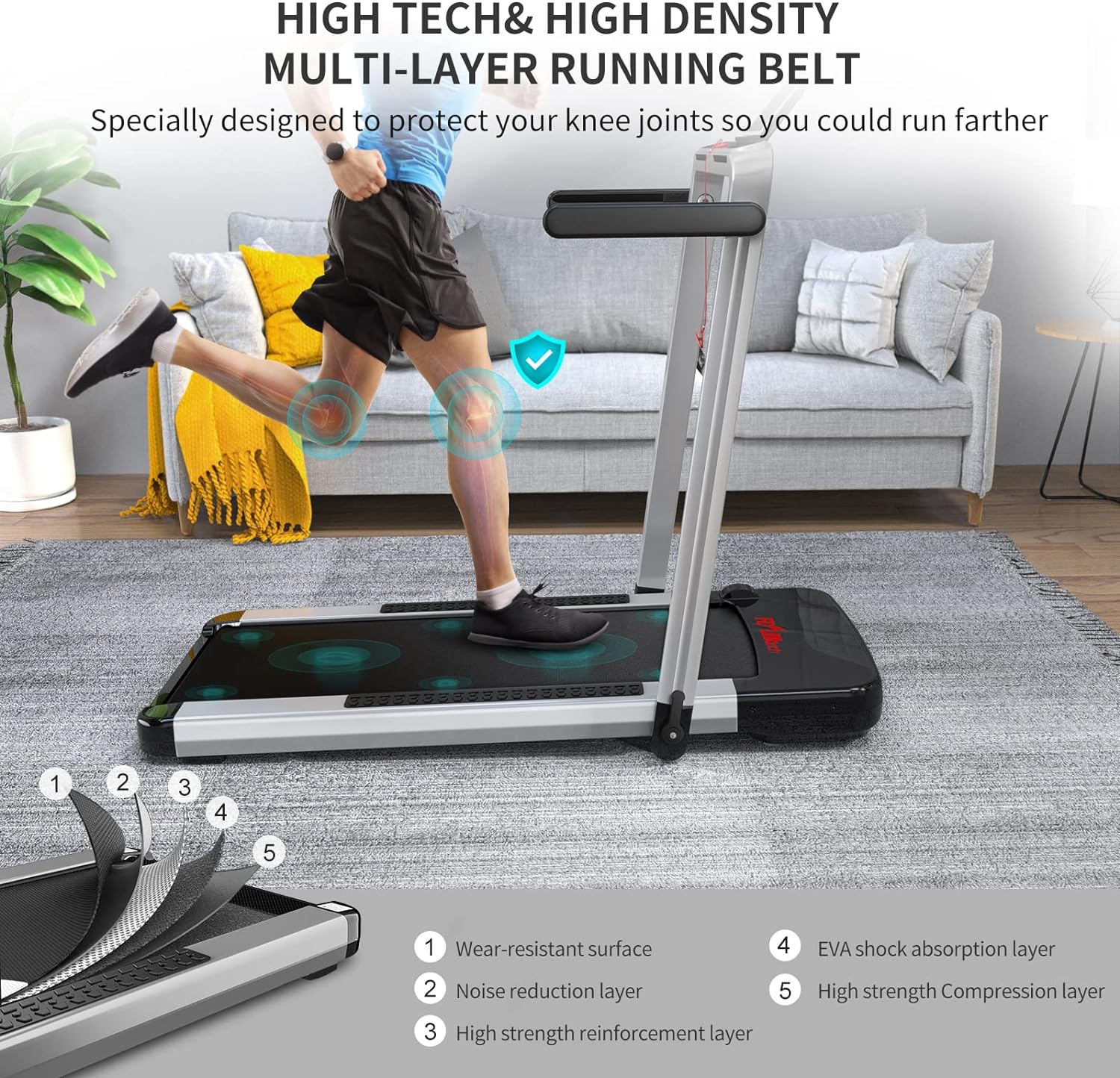Avis tapis de course Flylinktech Home Treadmill